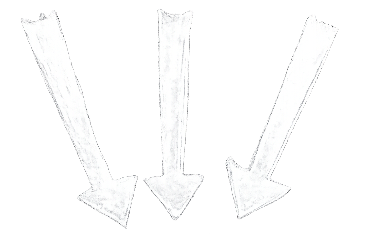 Pointing down toward the quote form